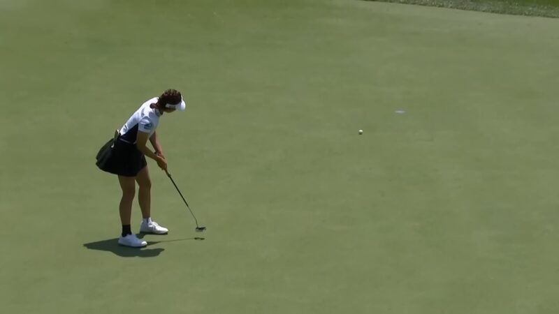 Woman Playing Golf